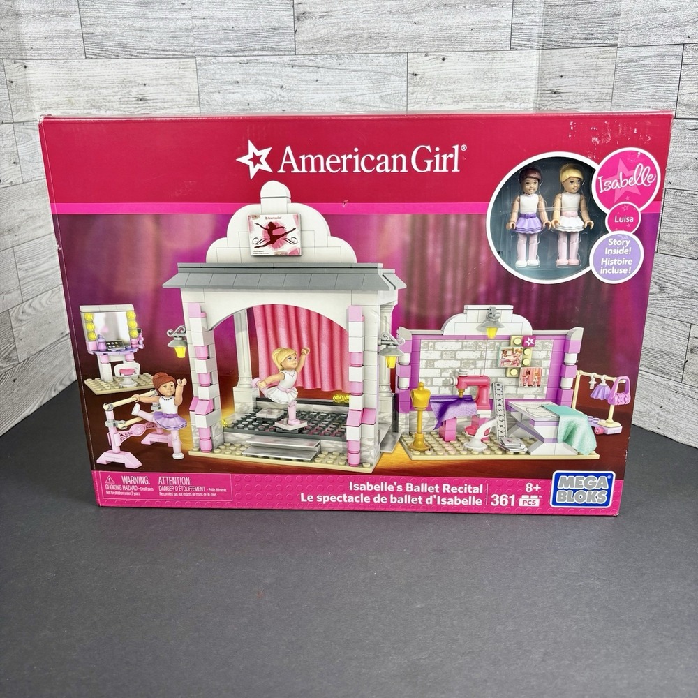 American Girl Isabelle's Ballet Recital Building Set - Pink